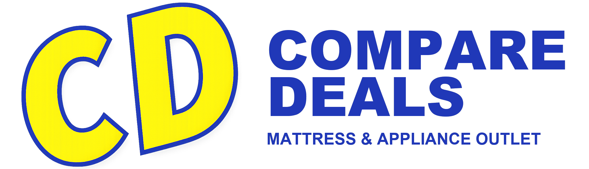 Compare Deals — rectangular brand logo, 2000x1000 (2:1), includes brand name. For Google Merchant Center / brand profile.